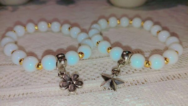 Latest White Korean Bracelet For Womens - Image 3