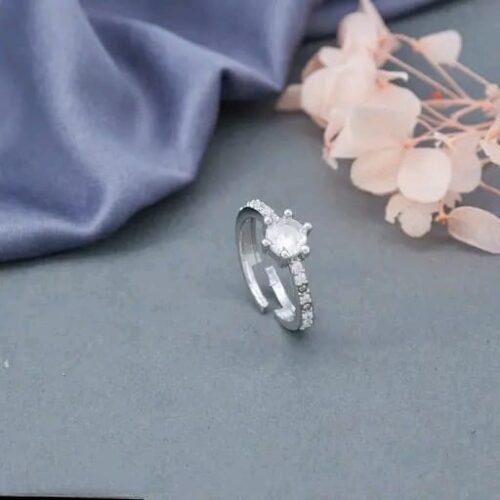 2024 Silver Adjustable Ring - Image 5