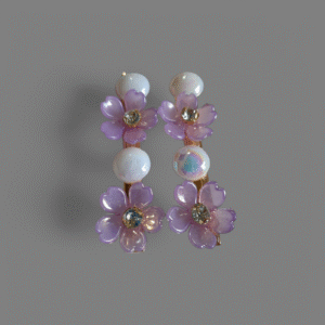 Pair of Flowers Styled Hair Pin 🌸
