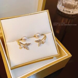 Trendy Butterfly Studs